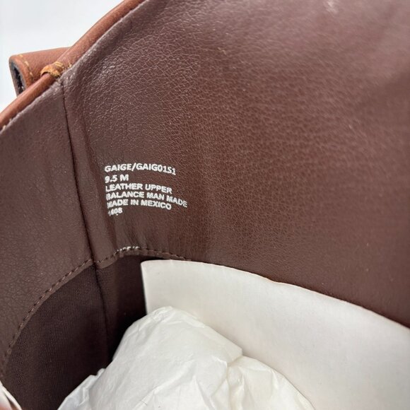 Steve Madden Womens Gaige Knee High Tall Riding Boots Brown Leather Size 9M NWB - Picture 7 of 9